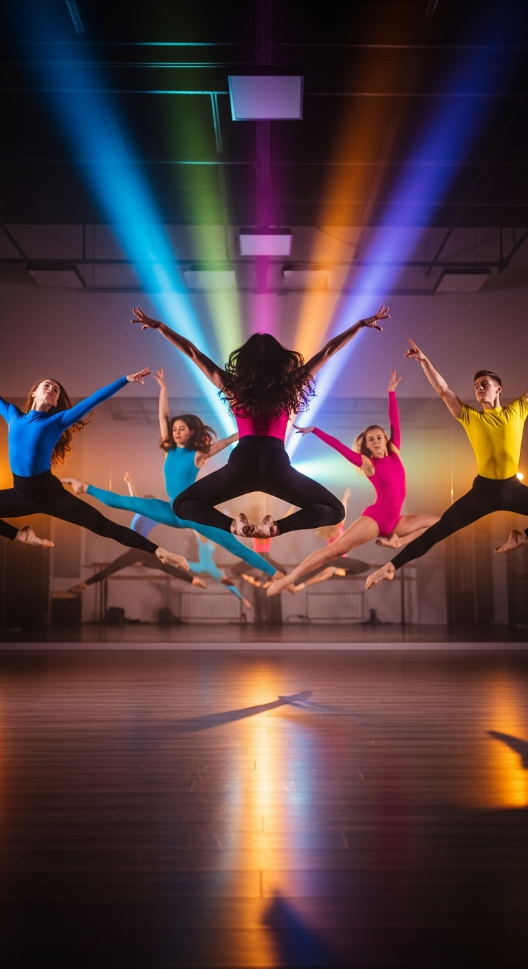 Динамичные движения на занятии